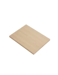 Best Woud Elevate Back Panel White Pigmented Lacquered Oak Veneer - Medium