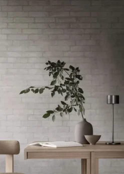 Hot Blomus FAROL Mobile LED Table Lamp Gunmetal, Metallic Finish