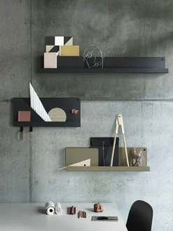 Clearance Muuto Folded Shelves Sort L96