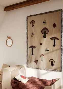 Best Ferm Living Forest Tapestry Blanket Sand