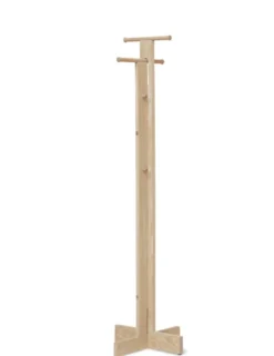 Best Form & Refine Foyer Coat Stand White Oiled Oak