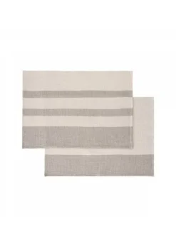 Best Blomus GANO Set Of 2 Tea Towels Moonbeam / Mourning Dove