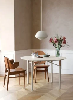 Sale Warm Nordic Gesture Chair / White Oiled Oak Vegetal 90 (Nature) / Sprinkles 254 (Latte)