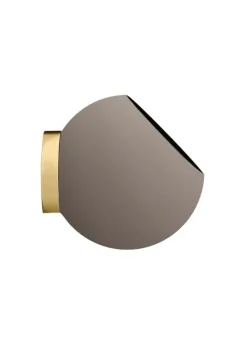 Clearance AYTM GLOBE wall flowerpot Small - Taupe/Gold