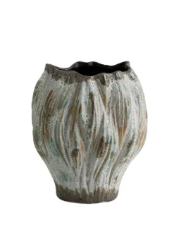 Best Nordal Henry Vase Brown/Green/White S