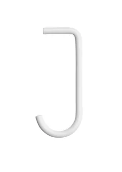 Clearance String Furniture Hooks for Metal Shelfs White