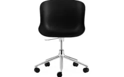 Clearance Normann Copenhagen Hyg Stol Drejestel 5W Gaslift Sæde: Sort / Stel: Aluminium