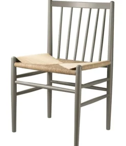 Best FDB Møbler / Furniture J80 af Jørgen Bækmark Mosgrå Bøg/Natur Flet