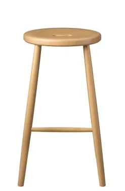 Clearance FDB Møbler / Furniture J27c Counter Stool Natur Bøg / Lakeret Vandbaseret