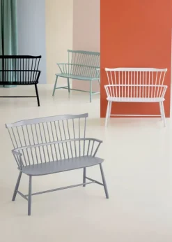 Clearance FDB Møbler / Furniture J52D af Børge Mogensen Sort