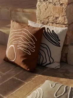 Best Ferm Living Jot Cushion Cover Aged Gold