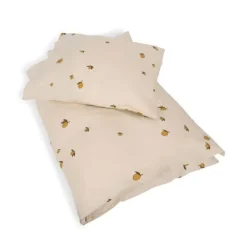 Best Konges Sløjd JUNIOR BEDDING GOTS LEMON