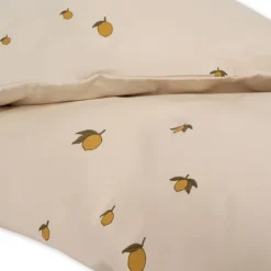 Best Konges Sløjd JUNIOR BEDDING GOTS LEMON