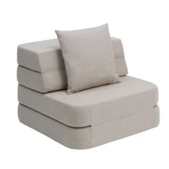 Best By KlipKlap Klip klap KK 3 Fold Sofa Single Soft Beige W. Sand