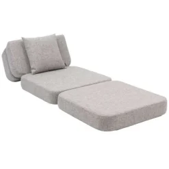 Best By KlipKlap Klip klap KK 3 Fold Sofa Single Soft Beige W. Sand
