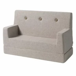 Best By KlipKlap Klip Klap KK Kids Sofa Beige w/ Sand