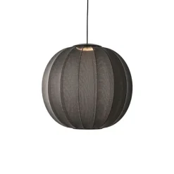 New Made by Hand Knit-Wit Ø60 Round Pendant LED Black