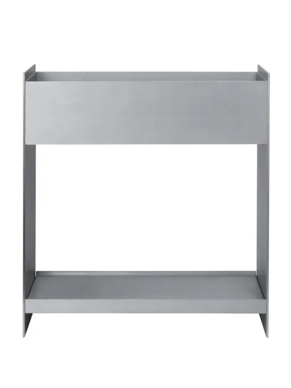 Best Ferm Living Lager Plant Box With Shelf Aluminium