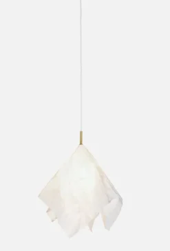 Discount A. Petersen Lamp by Poul Christiansen White/Brass