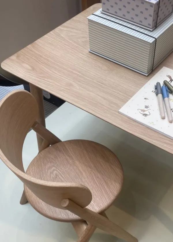 Online Curve Lab Lille børnestol Oak