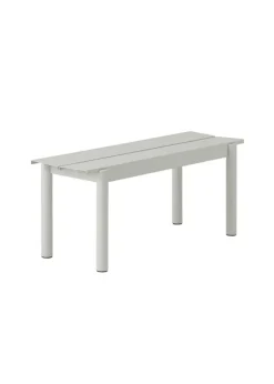 Clearance Muuto Linear Steel Bench Grey