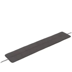 Clearance Muuto Linear Steel Bench Seat Pad Dark grey 31607 / 170