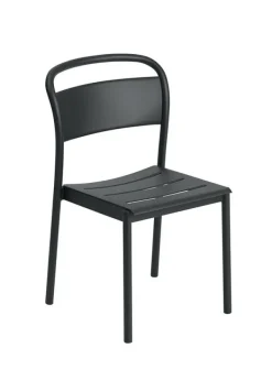 Clearance Muuto Linear Steel Side Chair Black - Lagersalg