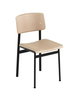 Clearance Muuto Loft Chair Sort/Egetræ