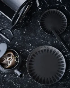 Lucie Kaas Lotus Plate | White or Black