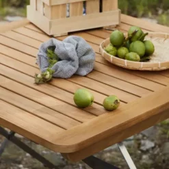 Best FDB Møbler / Furniture M26 - Lilleø - Altanbord Teak / Stål