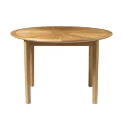 Clearance FDB Møbler / Furniture M27 - Sammen - Rundt Havebord Solid Teak Natural Oiled