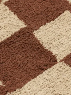 Best Ferm Living Mara Washable Rug Mara Washable Rug - Rust/Warm Sand