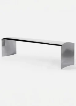 A. Petersen Metal Bench By Ole Schjøll