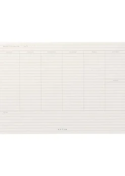 Hot NOTEM MILO - Weekly Planner Notepad