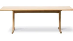 Best Fredericia Furniture Mogensen C18 Table 6293 by Børge Mogensen Light Oiled Oak
