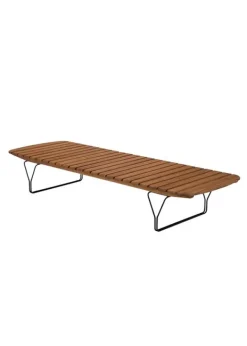 Fashion HOUE MOLO Sunbed Black Metal