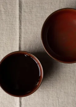 Sale Audo Copenhagen NNDW - Skål m/fod Dark Glazed