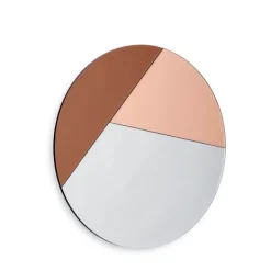 Sale Reflections Copenhagen NOUVEAU Mirror 70 - Silver/VintageRoseGold/Bronze