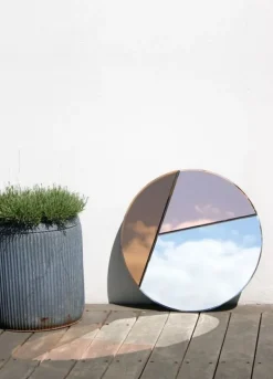 Sale Reflections Copenhagen NOUVEAU Mirror 70 - Silver/VintageRoseGold/Bronze