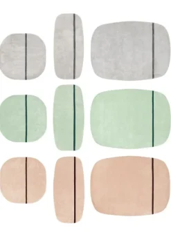 Sale Normann Copenhagen Oona Carpet Rosa / 140x140