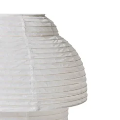 Clearance Made by Hand Papier Double Table Lamp Ø30 White