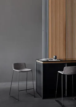 Sale Fredericia Furniture Pato Sledge Stool 4312 by Welling/Ludvik - Full Upholstery Hallingdal 130