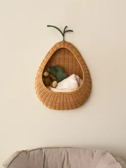 Best Ferm Living Pear Braided Wall Pocket - Natural