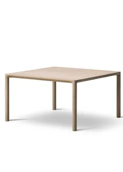 Sale Fredericia Furniture Piloti Wood Table 6725 by Hugo Passos H35 - Light Oiled Oak