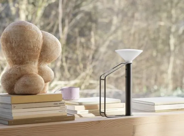 New Muuto Piton Portable Lamp Aluminium