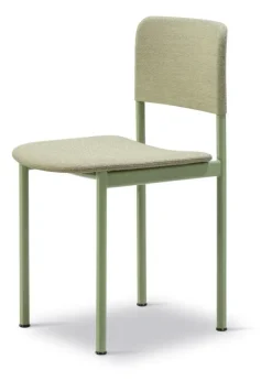 Sale Fredericia Furniture Plan Chair 3414 by Edward Barber & Jay Osgerby Steelcut Quartet 924 / Modernist Green