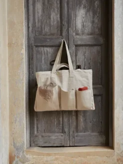 Online Ferm Living Pocket Weekend Bag Off-white