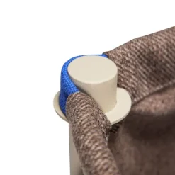 Clearance Hübsch Pod Vasketøjstaske Blå / Brun / Sand