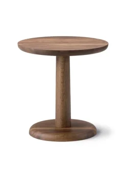 Sale Fredericia Furniture Pon Side Table 1285 by Jasper Morrison Smoked Oak