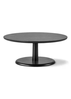 Sale Fredericia Furniture Pon Side Table 1295 by Jasper Morrison Black Lacquered Oak